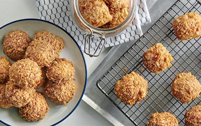 Cookies aux céréales et lait de coco